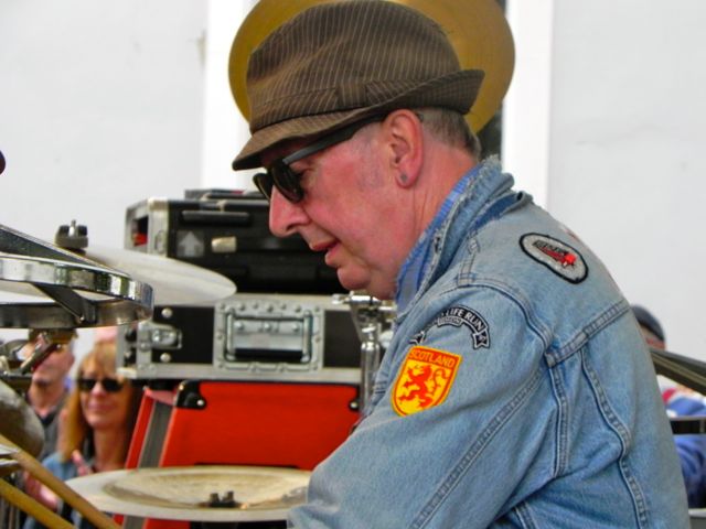 Der junge Mann am Schlagzeug hatte echt was drauf.