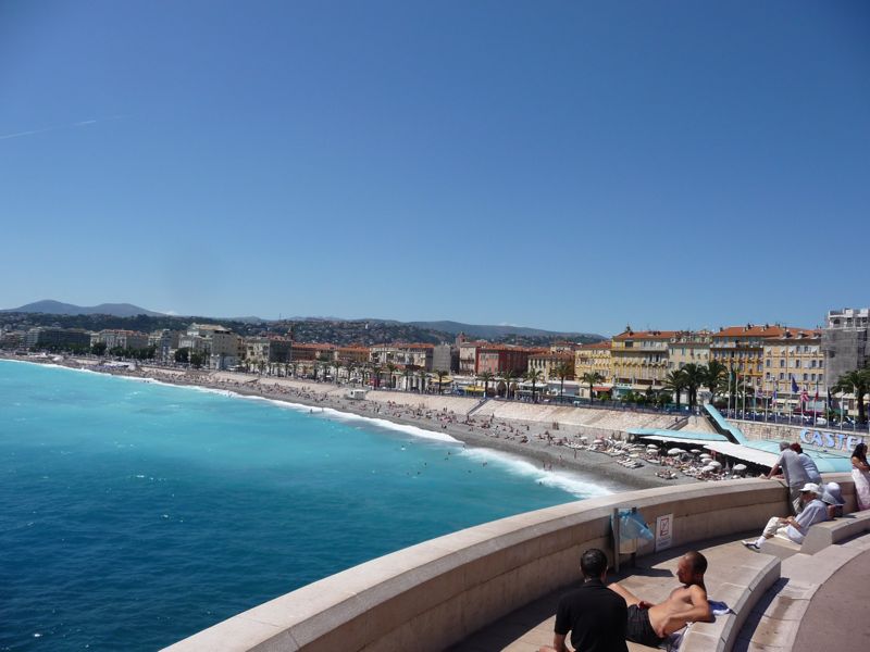 Nizza-Blick vom Quai Rauba Capeu