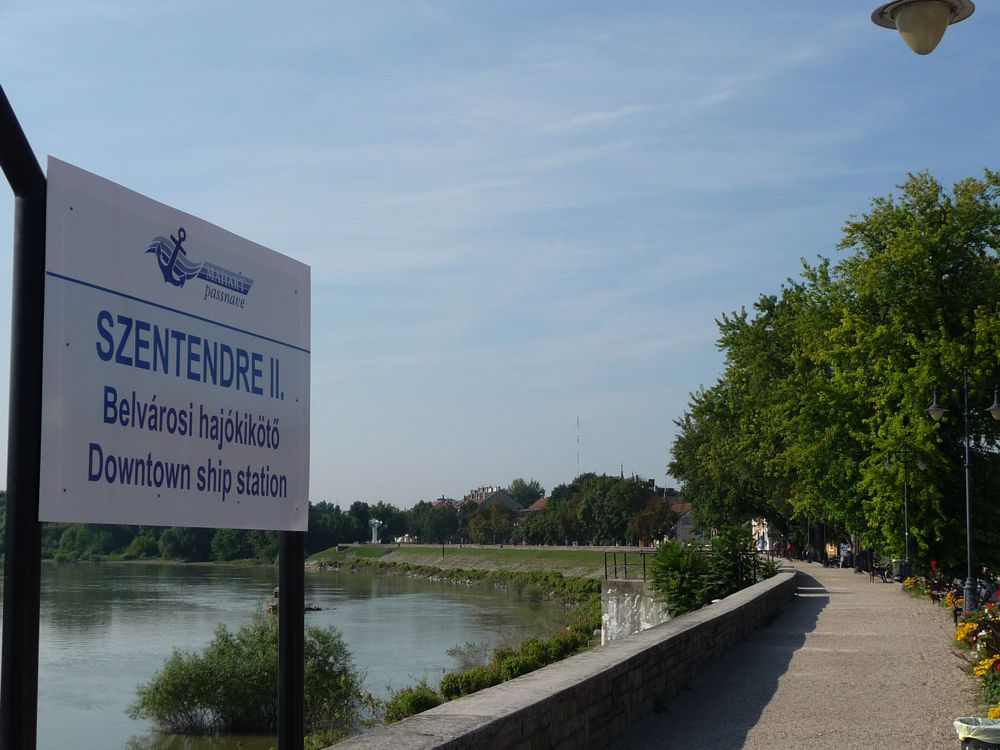 Donauufer in Szentendre